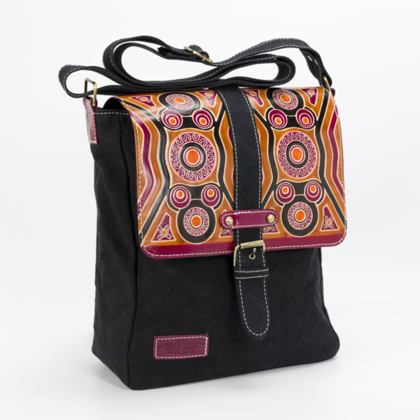 Aboriginal leather handbags