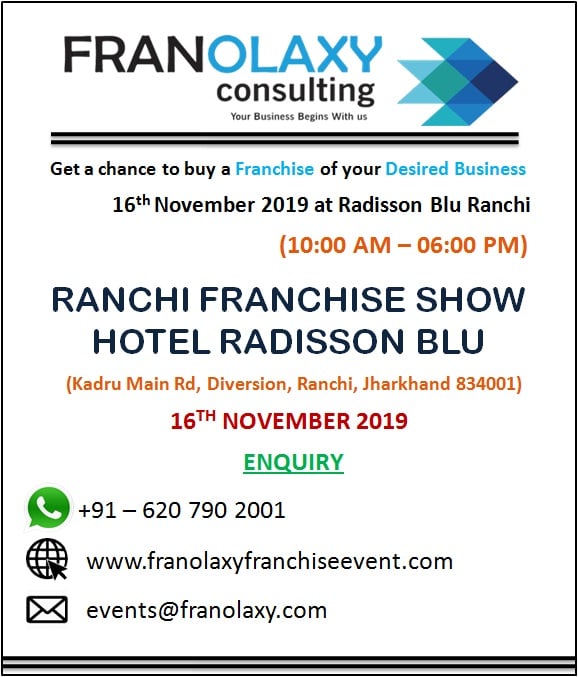 Franchise Opportunities in Ranchi