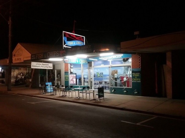 Fish and Chips Takeaway Food