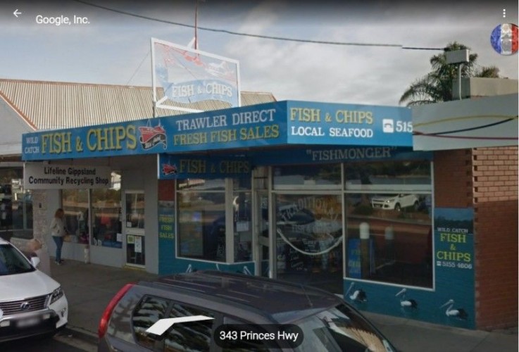 Fish and Chips Takeaway Food