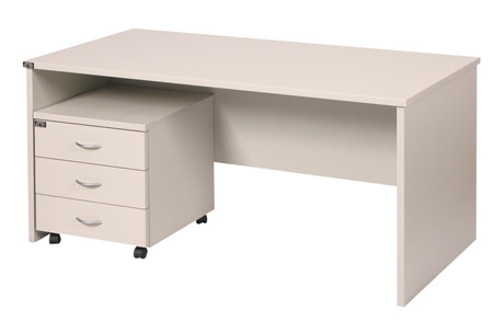 ACADEMY DESK WITH MOBILE DRAWER UNIT