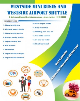 Book Airport Shuttle Hawkesbury | Westside Mini Buses And Westside Airport Shuttle