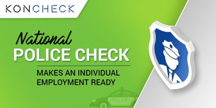 Lodge your National Police check online through KONCHECK 