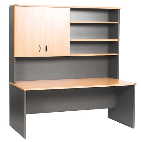 ACADEMY DESK WITH BOOKCASE HUTCH