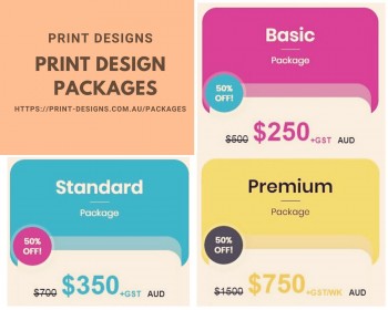 Print Design Packages - Print Design Services