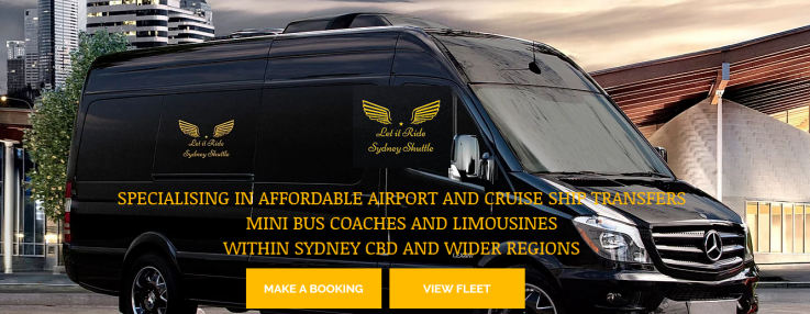 Sydney Cruise Ship Transfer has Cruise Ship Mini Bus Facility -  Let it ride Shuttle