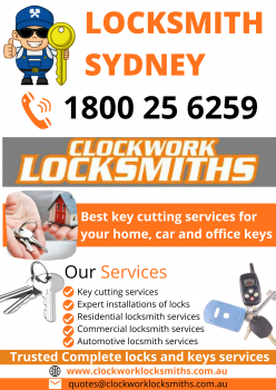 24/7 locksmith assistance in Sydney CBD