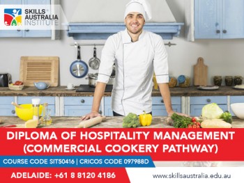 Become a professional chef with our diploma of hospitality commercial cookery