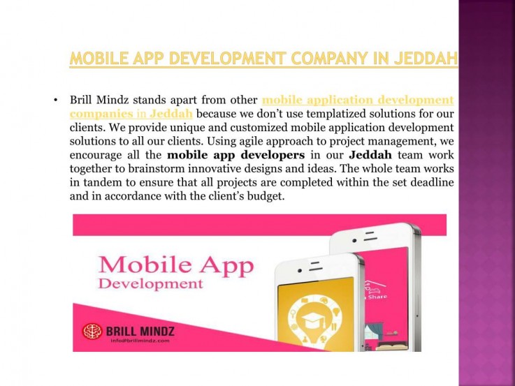 Mobile App Development Company in Jeddah