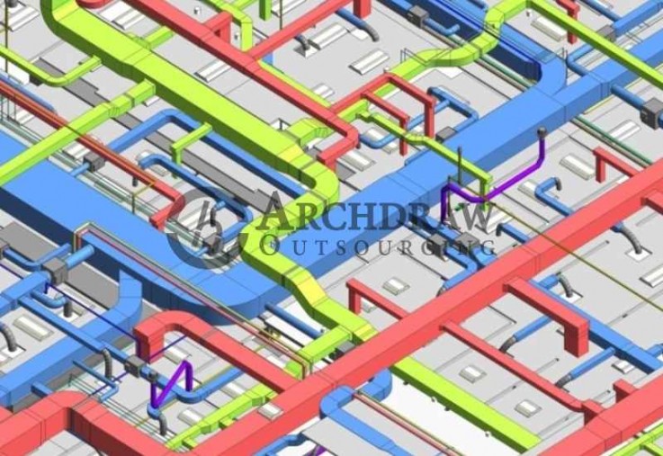 MEP BIM Modeling Services for construction projects