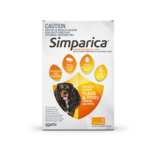 Simparica Chewables Flea & Tick Preventive for Dogs