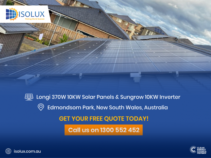 Longi 370W 10KW Solar Panels & Sungrow 10KW Inverter