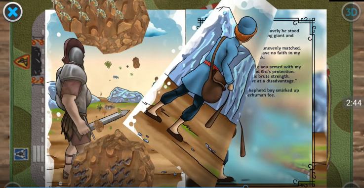 In Unity3d And Augmented Reality, an amazing game developed by Xceltec.