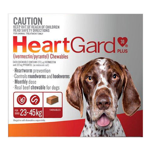 Buy Heargard Plus Chew for Small, Medium and Large Dogs - A Heartworm Preventive
