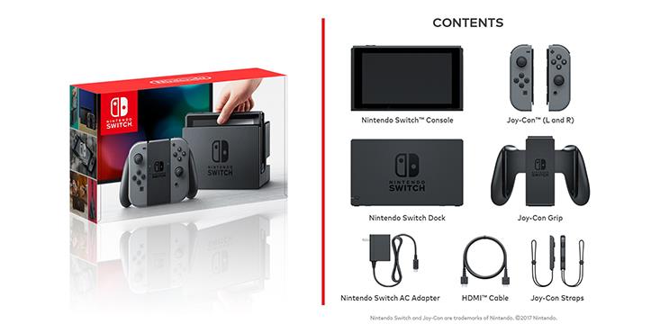 Nintendo Switch Console Grey  