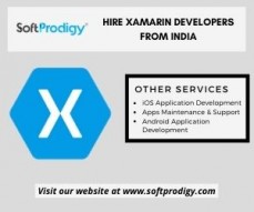 Hire Xamarin mobile app developers in India - SoftProdigy