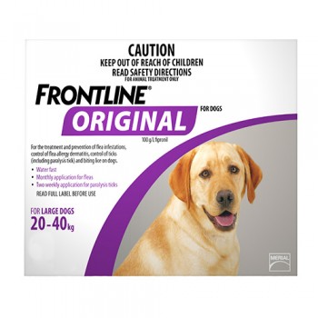 Buy Frontline Original for Dogs - Flea and Tick Prevention
