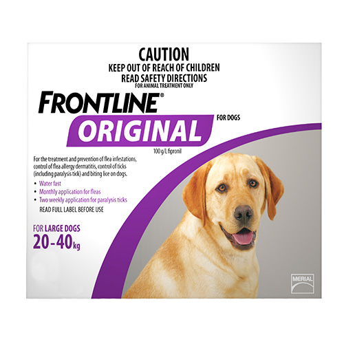 Buy Frontline Original for Dogs - Flea and Tick Prevention