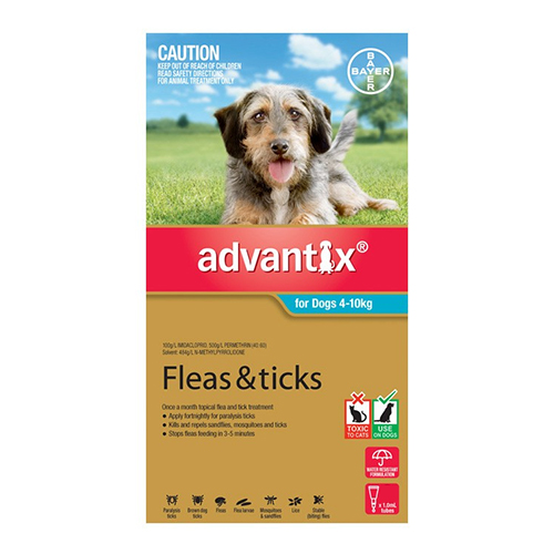 Buy Advantix Flea and Tick Treatment for Dogs