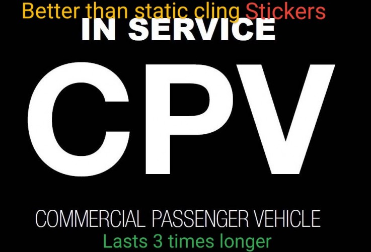 Uber ola Didi rideshare CPV magnet stick