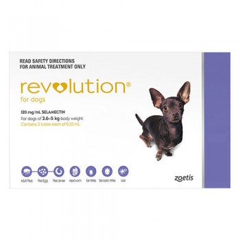Buy Revolution for Flea- Worms Treatment for Dogs