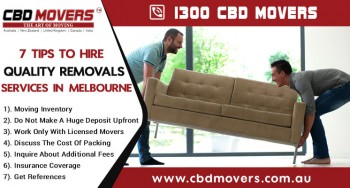 7 Tips To Hire Quality Removals Services in Melbourne