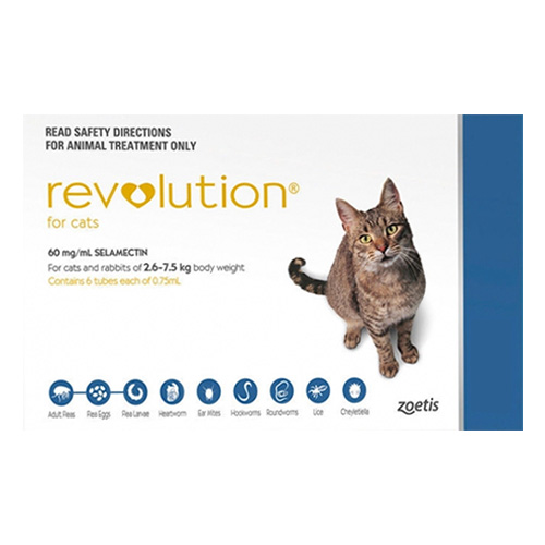 Buy Revolution for Cats- Flea, Ticks and