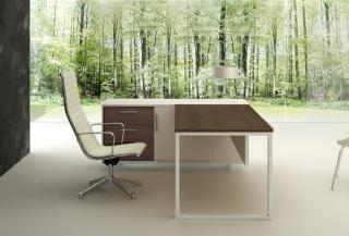 Zen Desk & Buffet - Charred Woodline