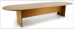 Timber Veneer Boardroom Table