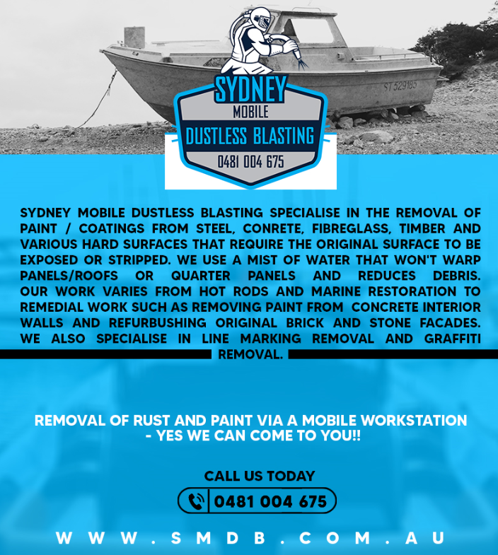 Attain the Best Professional Boat Sandblasting Support