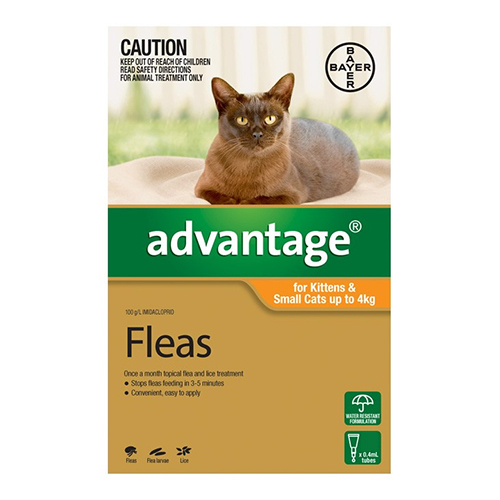 Flea and Tick control - Advantage for Ca