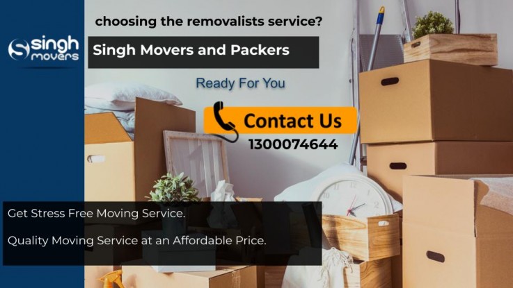 Two Men And A Van | Removal Van Melbourne - Singh Movers