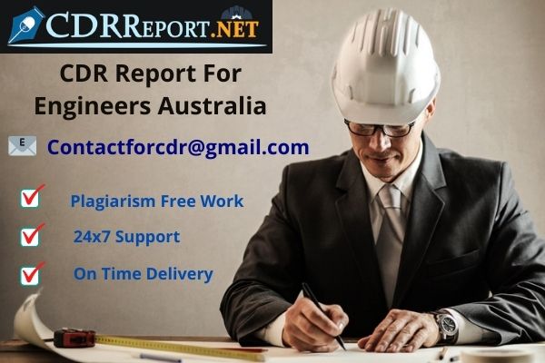 CDR Report For Engineers Australia By CDRReport.Net