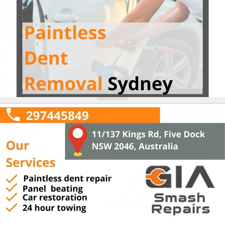The best dent repair services in Sydney for your vehicle