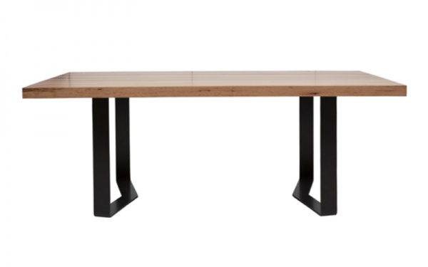 Abbey 180cm Dining Table Metal A - Wormy