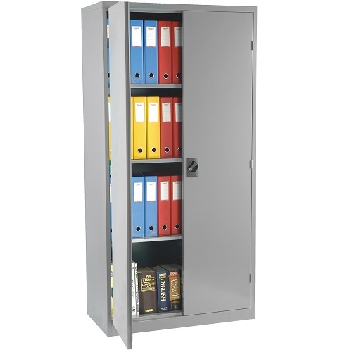 Steelco Medium Lockable Metal Cupboard 1