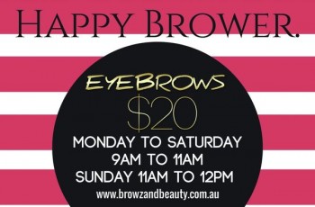 Eyebrow Threading & Waxing at Just $20 with Browz and Beauty