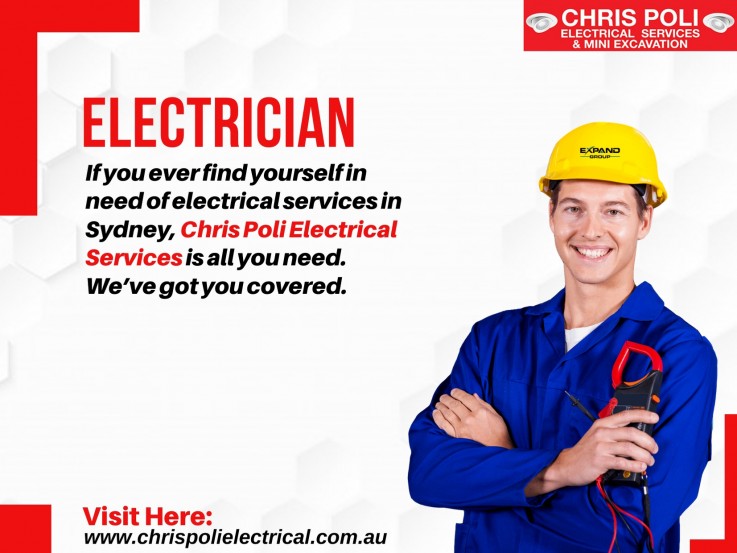 Hire Professional Electrician in Penrith | Chris Poli Electrical Services