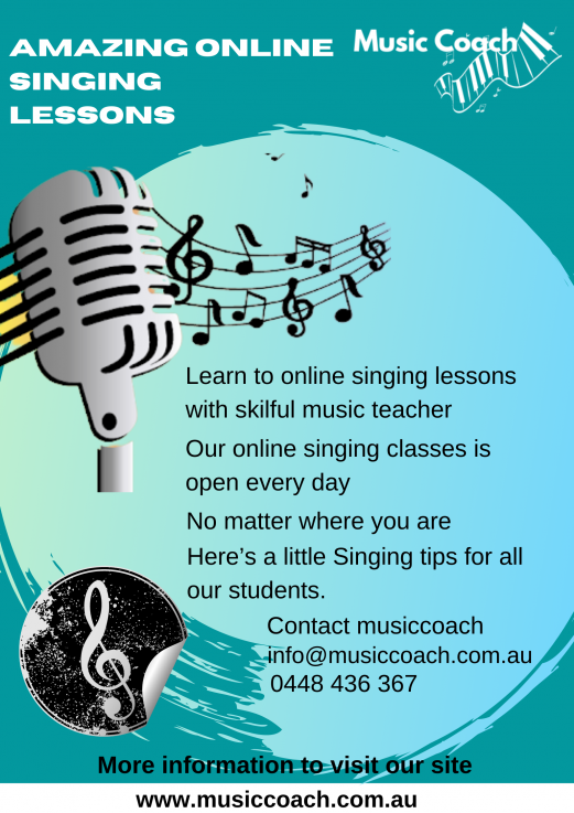Amazing Online Singing Lessons with skillful singing teacher