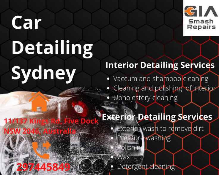 Maintain Your Car Former Glory With GIA Detailing Services