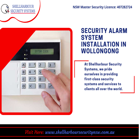Alarm System Installation in wollongong