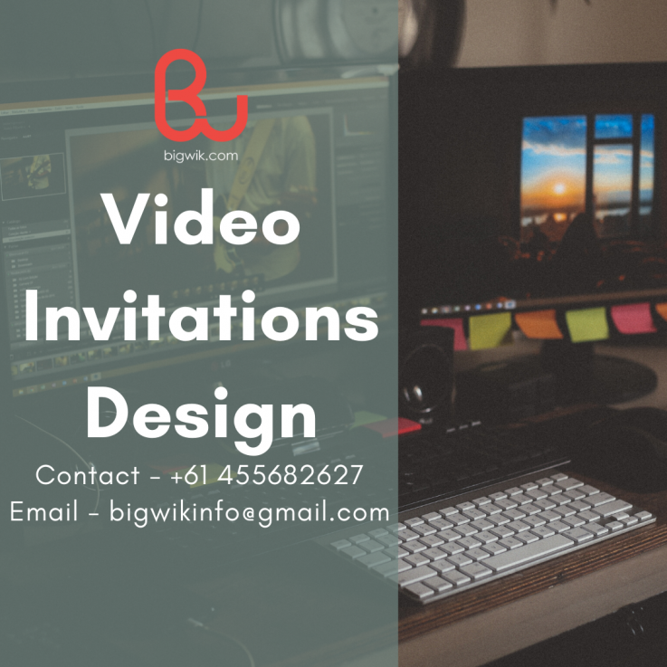 Elegant Wedding Video Invitations Sydney | Online Digital Invitation Makers