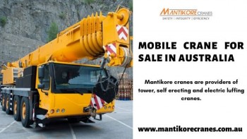 Mobile Crane For Sale In Australia