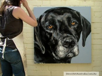 Buy Beautiful Dog Portrait Painting 