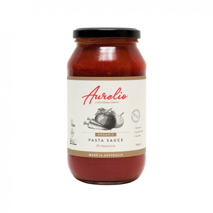 Organic Primavera Pasta Sauce - Riverina Grove