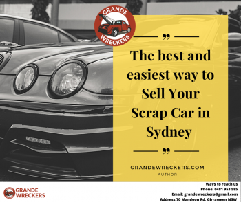 best way to sell your scrap car in Sydney