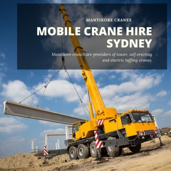 Mobile Cranes For Hire
