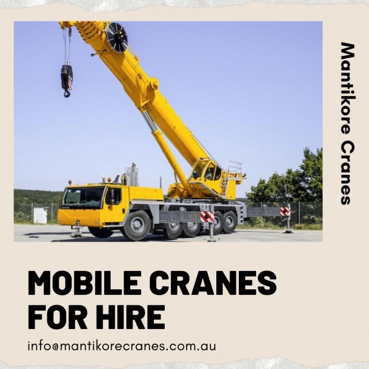 Mobile Cranes For Hire