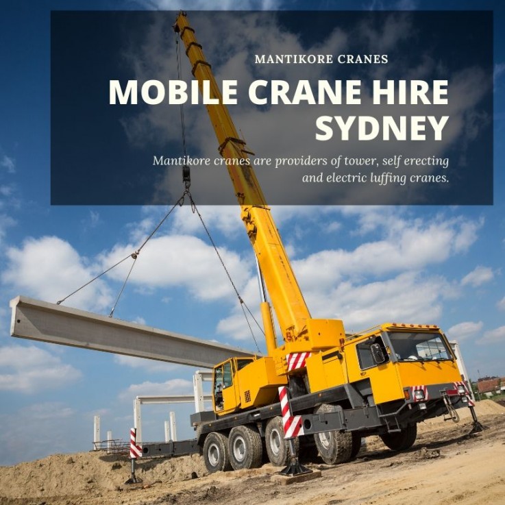 Mobile Cranes For Hire