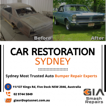 Find the highly-rated car restoration services in Sydney